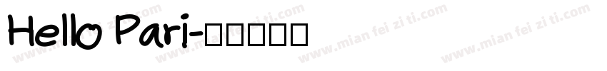 Hello Pari字体转换
